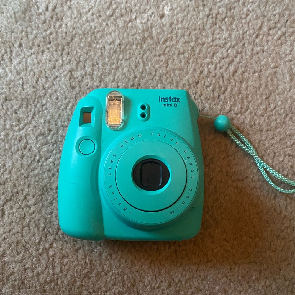 Instax Mini 8 - Teal - great conduction